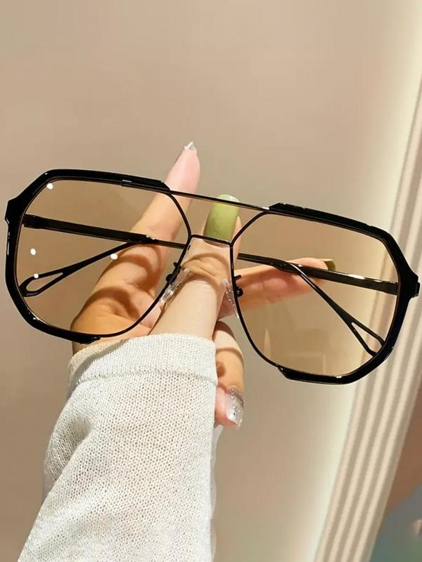 Flat Top Aviator Sunglasses