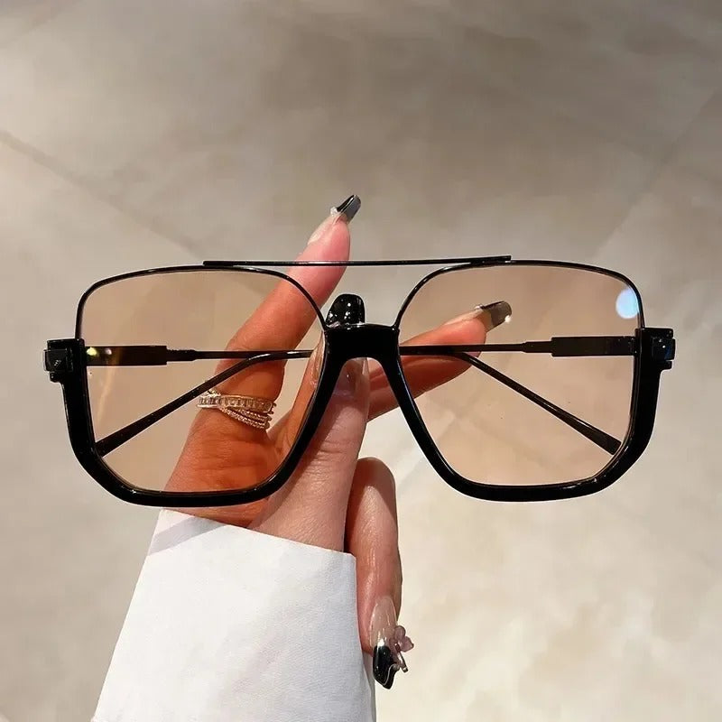 Retro Unisex Tinted Sunglasses