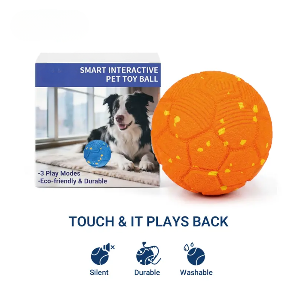 Interactive Dog Chew Toy Ball