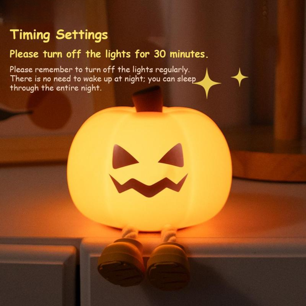 Halloween Pumpkin Night Light