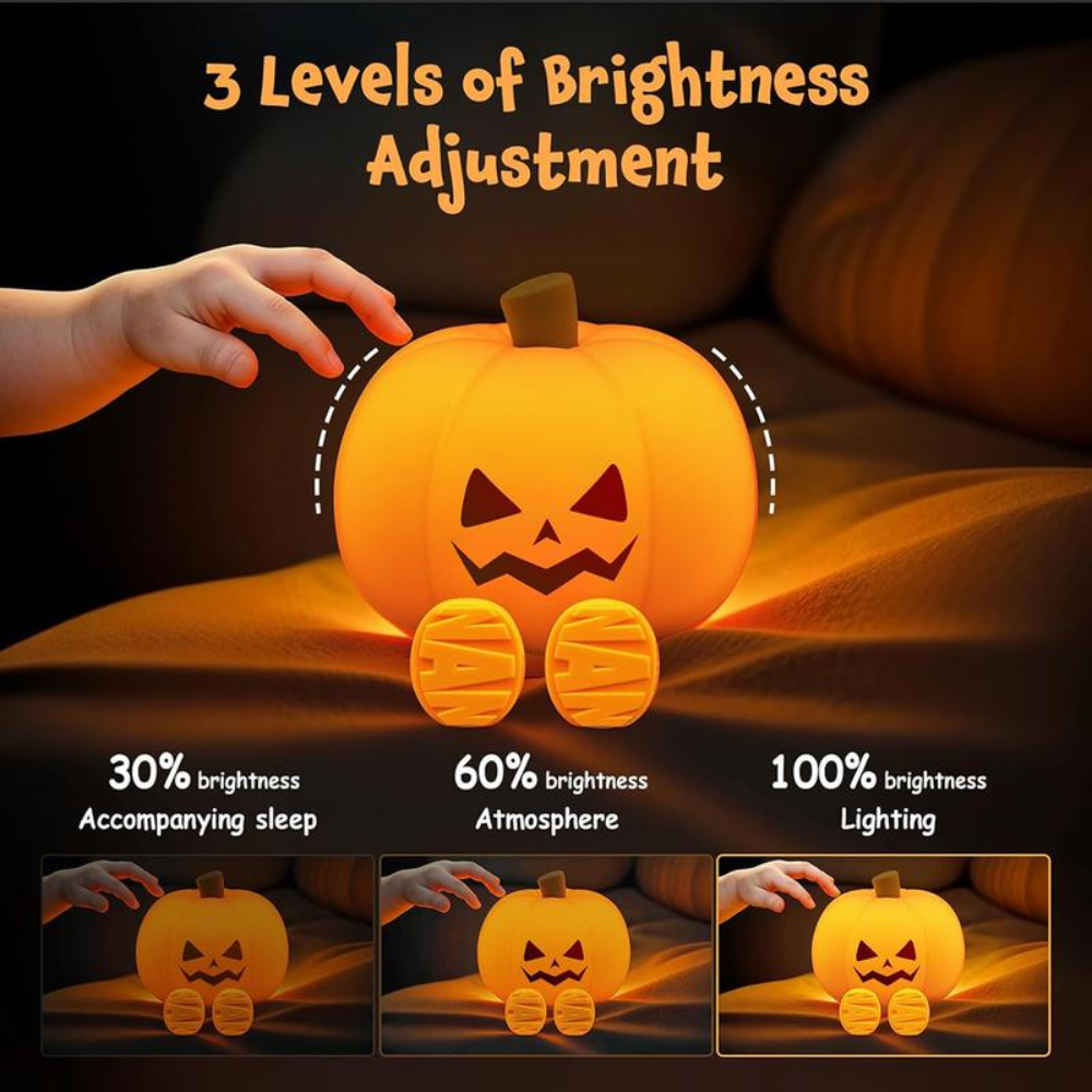 Halloween Pumpkin Night Light