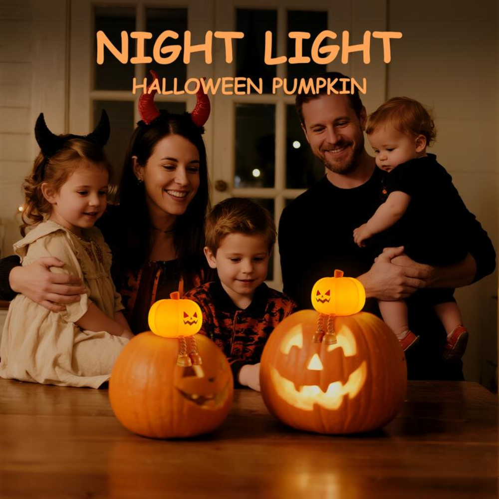 Halloween Pumpkin Night Light
