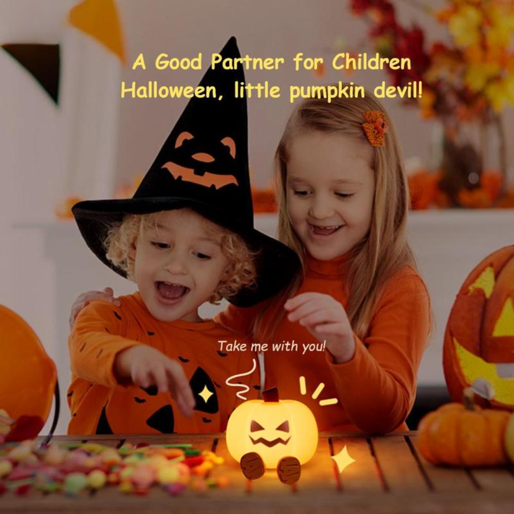 Halloween Pumpkin Night Light