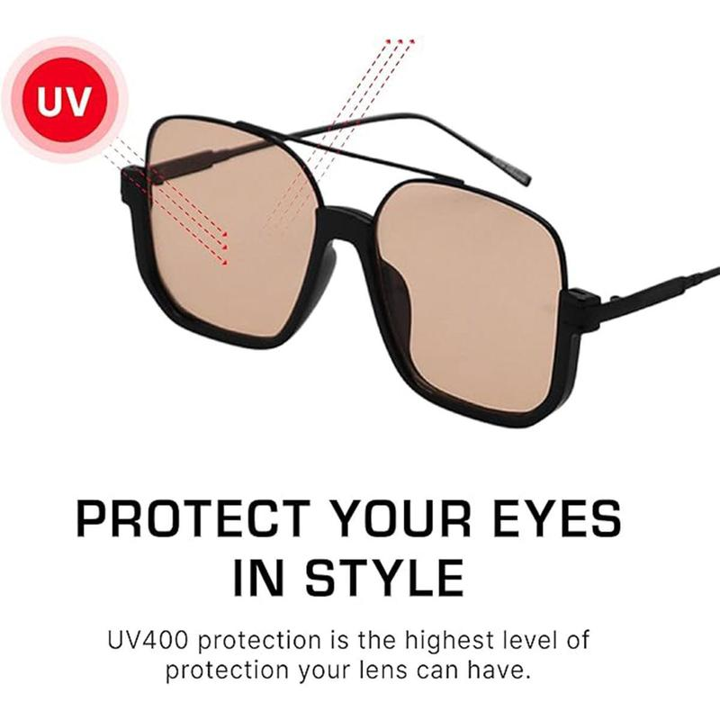Retro Unisex Tinted Sunglasses