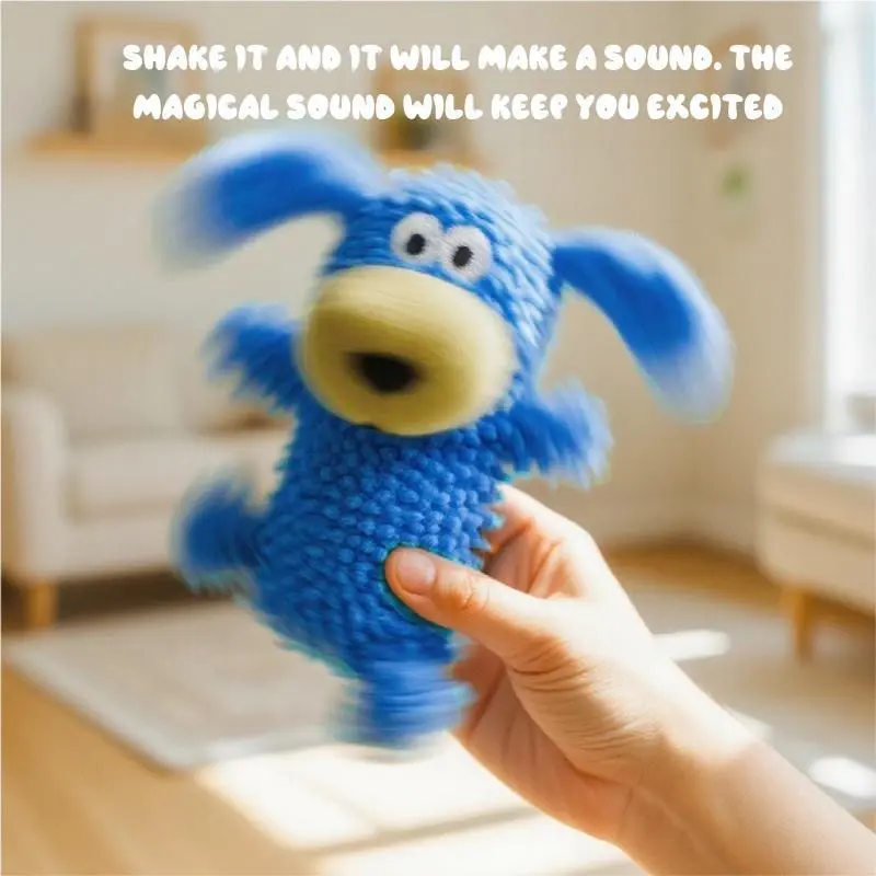 Squeaky Plush Dog Toy
