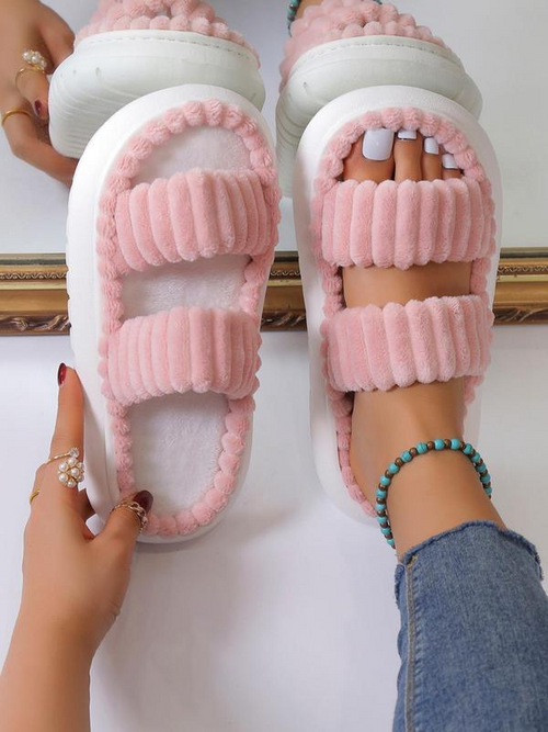 Fluffy Home Slippers