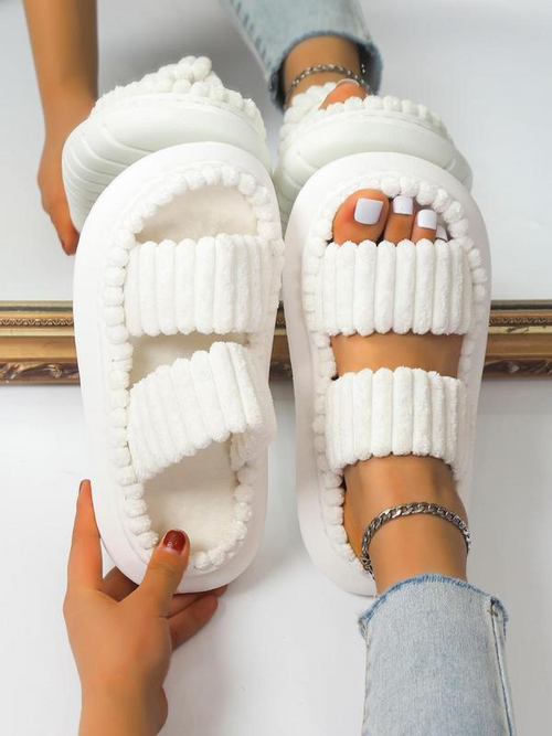 Fluffy Home Slippers