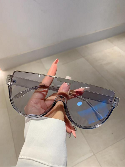 Classic Shield Frame Glasses