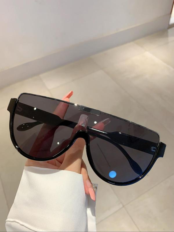 Classic Shield Frame Glasses