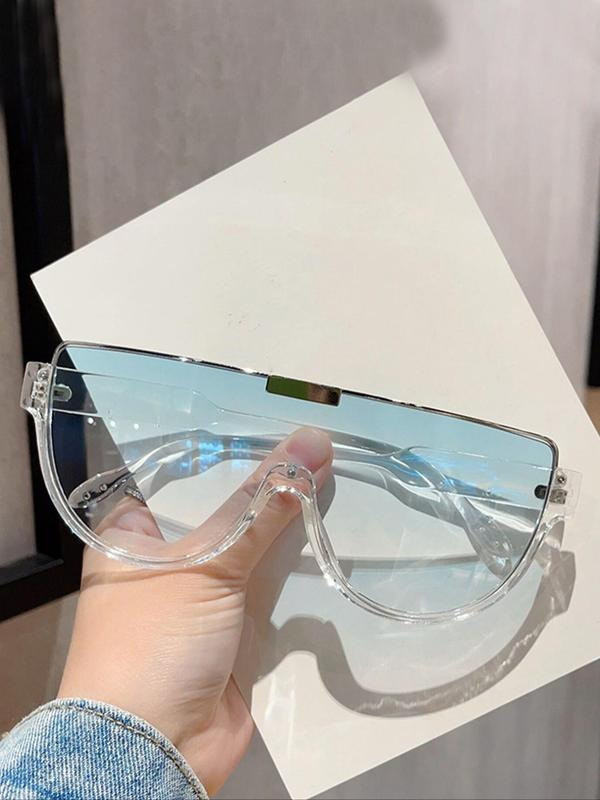Classic Shield Frame Glasses