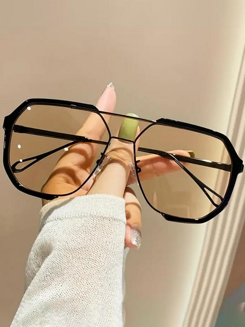 Flat Top Aviator Sunglasses