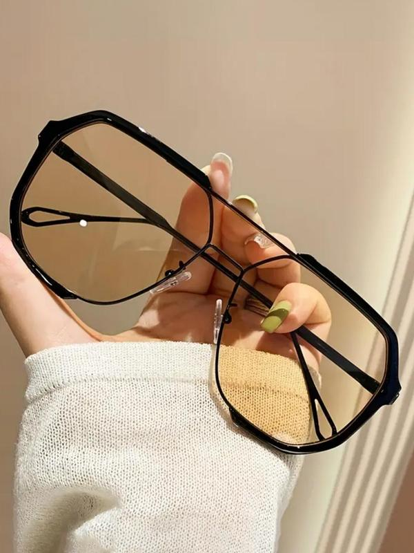 Flat Top Aviator Sunglasses