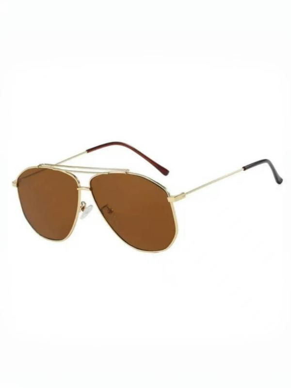 Vintage Tinted Aviator Sunglasses