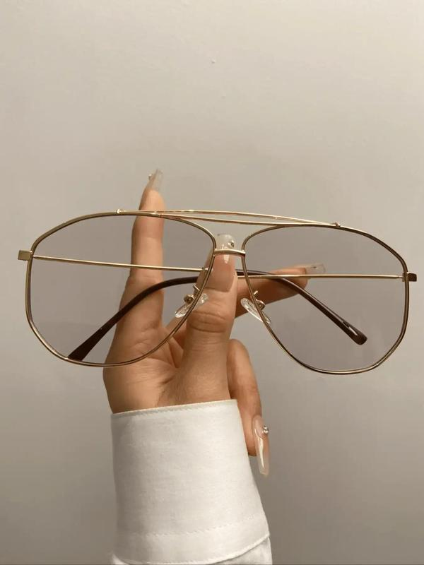 Vintage Tinted Aviator Sunglasses