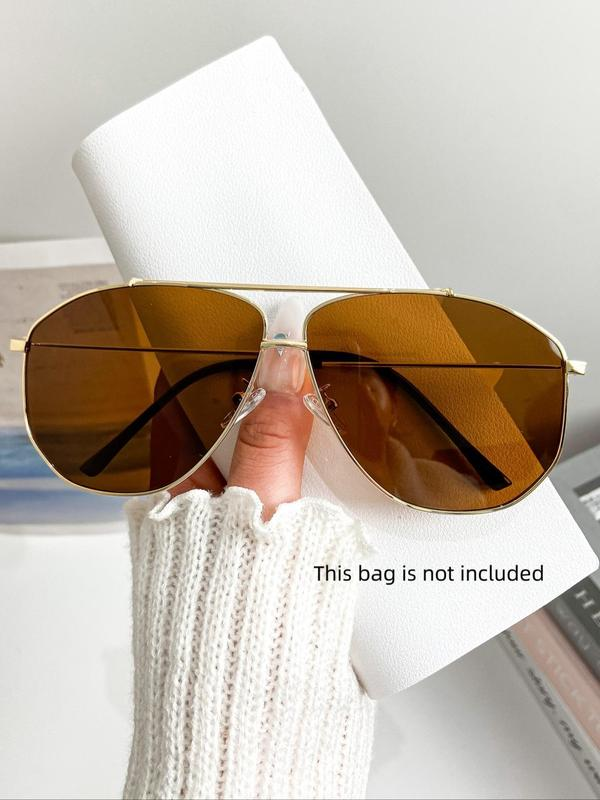 Vintage Tinted Aviator Sunglasses