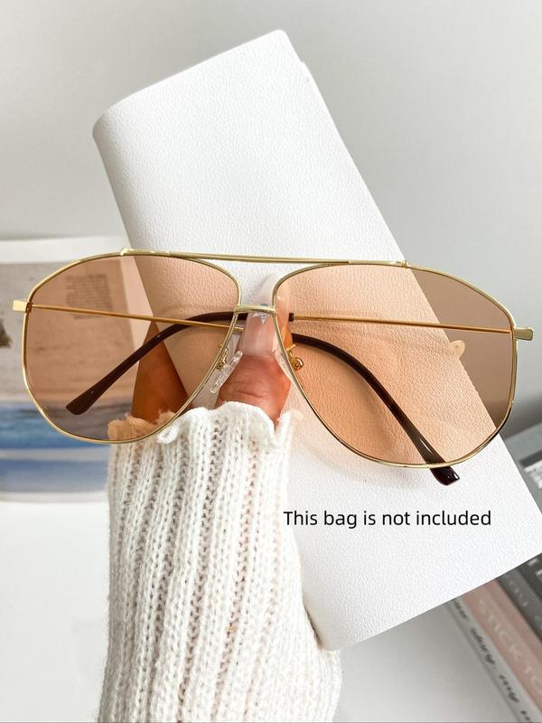 Vintage Tinted Aviator Sunglasses