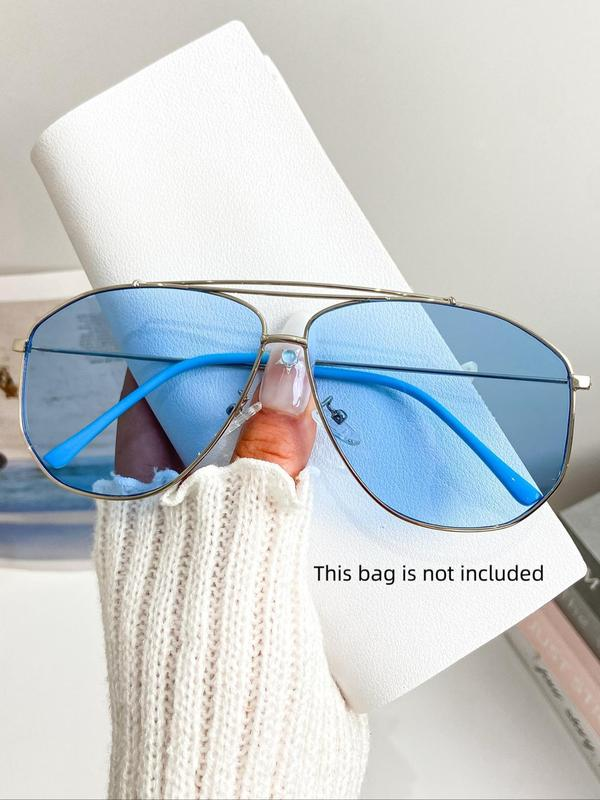 Vintage Tinted Aviator Sunglasses