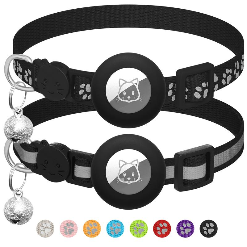 2 Pack AirTag Collar With Bell