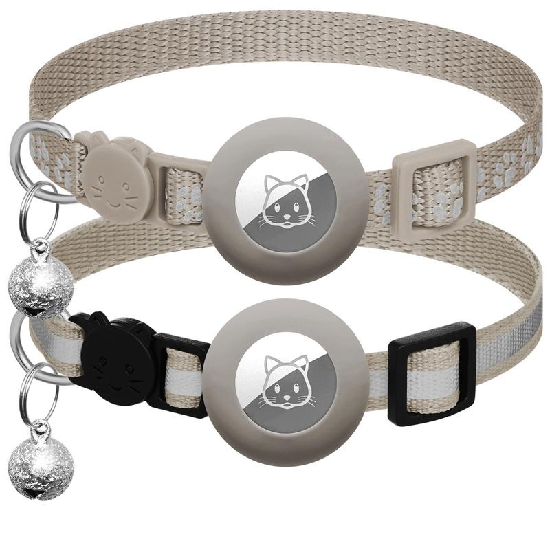 2 Pack AirTag Collar With Bell