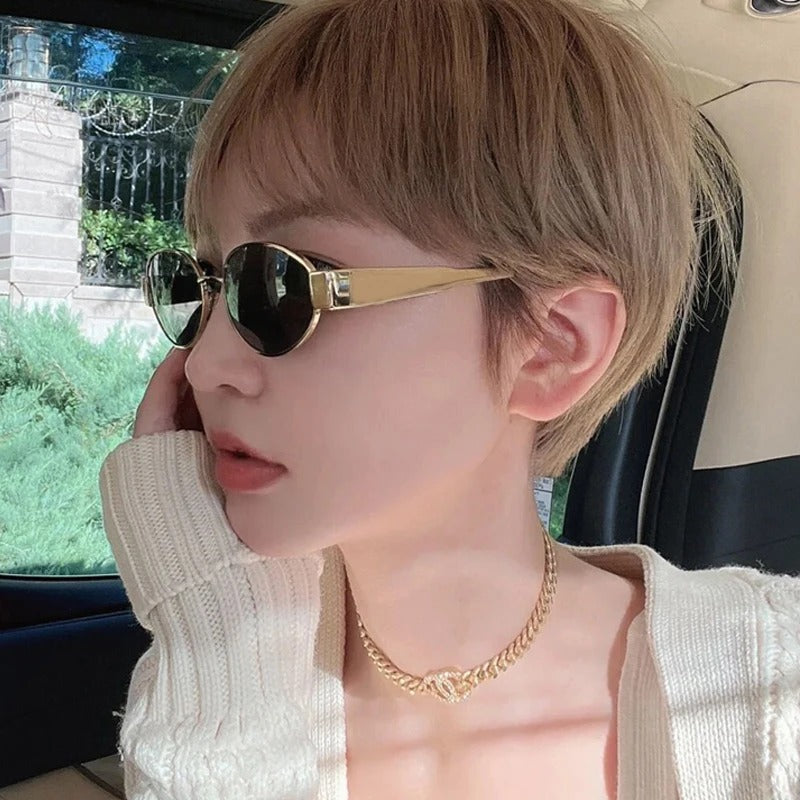 Classic Oval Sunglasses