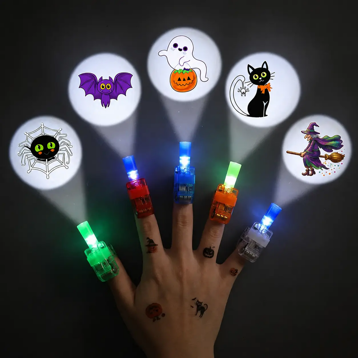 12pc Finger Projector Rings